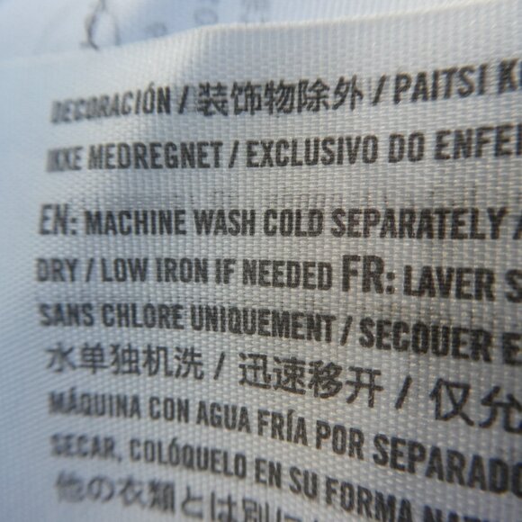 Abercrombie & Fitch Mens Jacquard Striped Polo Shirt Knit Blue White Retro L - Picture 7 of 7